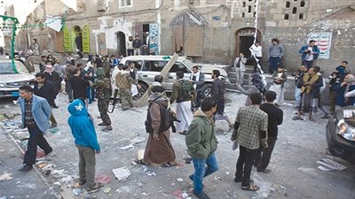 سقوط حرجى في انفجار عبوة ناسفة بجوار مسجد بصنعاء