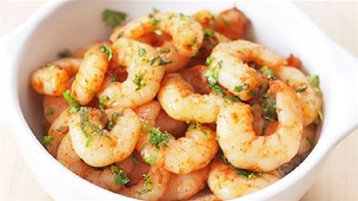  كيفية عمل جمبري متبل بالصويا والزنجبيل 