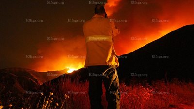 أمريكا: إجلاء المئات إثر حرائق غابات في كاليفورنيا (صور)