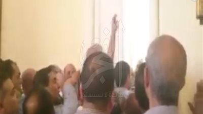 تزاحم النواب للحصول علي نتيجة الثانوية العامة من كنترول الوزارة