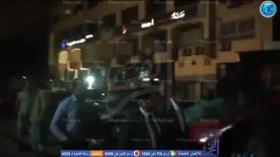عمرو أديب وخالد أبو بكر يقدمان واجب العزاء فى حكمدار القاهرة (فيديو)