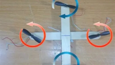  اصنع طائرة مروحية تطير في المنزل