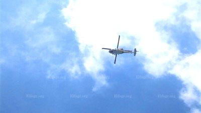 الطائرات الحربية تحلق في سماء الإسكندرية بمناسبة العيد القومي