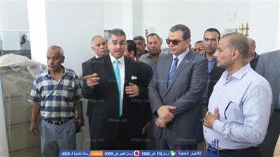 وزير القوى العاملة في زيارة مفاجئة للإسماعيلية (صور)