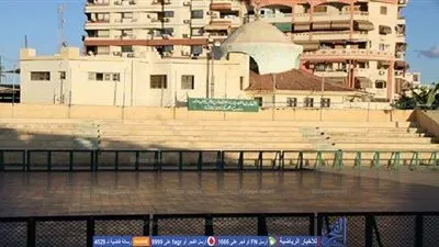 المصري يبدأ تجديد ملعب هوكي الانزلاق استعدادًا للموسم الجديد