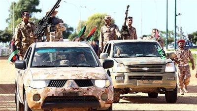 القوات المسلحة الليبية تسيطر على بوابة القوارشة والشركة الصينية ببنغازي