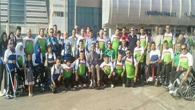 منتخب العراق للمعاقين يصل مصر لخوض معسكر تدريبي قبل الدورة البارلمبية