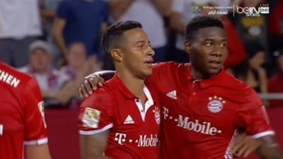 بالفيديو..ألابا يسجل هدفا صاروخيا في مرمى ميلان