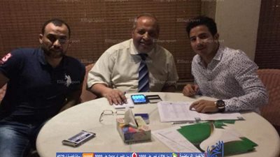 مهاجم المحلة يوقع للنصر للتعدين