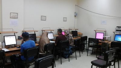 تخصيص 5 معامل في اليوم الأول للتنسيق بجامعة الفيوم