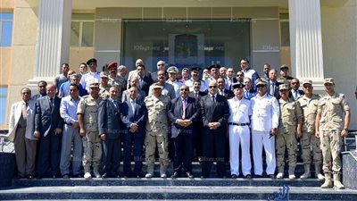 عبدالظاهر يستقبل المهنئين بعيد الإسكندرية القومي (صور)