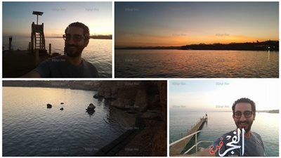 أحمد حلمي يعاين أماكن تصوير فيلمه الجديد بشرم الشيخ (صور)