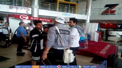 بعثة الزمالك تصل من جنوب إفريقيا 