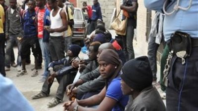 احباط تسلل 7 افارقة الي اسرائيل عبر وسط سيناء 