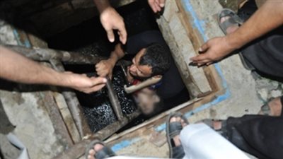 مصرع مواطن وإصابة آخر اثر سقوطهم فى بالوعة للصرف الصحى بمركز منوف