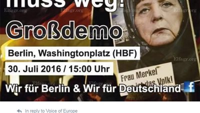 آلاف الألمان يطالبون 