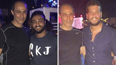 جمال مبارك في حفل صاخب بالساحل الشمالي وسط أنغام 