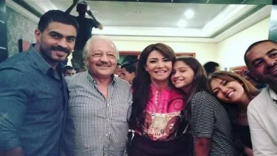 لقاء سويدان تحتفل بعيد ميلادها فى كواليس 