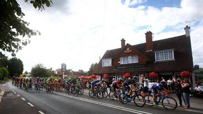  وفاة دراج في سباق بلندن 