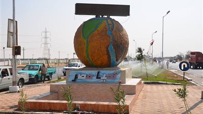 الإسماعيلية تتزين لاستقبال الرئيس السيسي (صور)