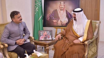 أمير نجران ينوه بمتانة العلاقات السعودية الهندية