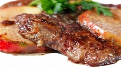 طريقة تحضير لحم العجل بالتفاح الشهي
