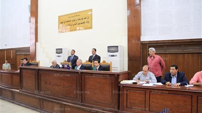 جلسة محاكمة المتهمين في غرفة عمليات رابعة..(صور)   