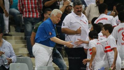 صور جماهير الزمالك في لقاء الإسماعيلي بكأس مصر 