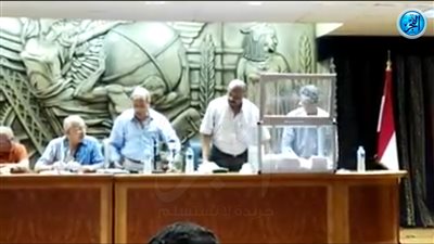 لحظة فتح صناديق الاقتراع بانتخابات رابطة النقاد الرياضيين بـ