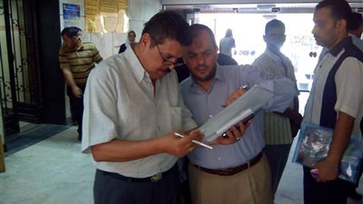 مدير إدارة المستشفيات بهيئة التأمين الصحي يتفقد مستشفى المبرة بالزقازيق   (صور)