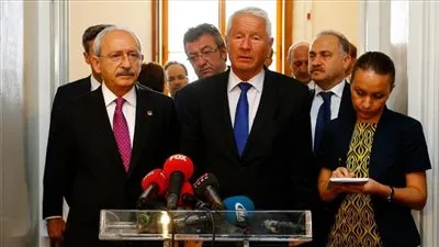 زعيم المعارضة التركية يلتقي رئيس المجلس الأوروبي بالبرلمان