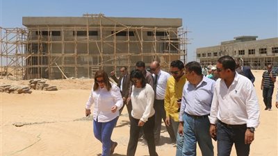 لجنة الاتصالات وتكنولوجيا المعلومات بمجلس النواب تتفقد المنطقة التكنولوجية بمدينة برج العرب