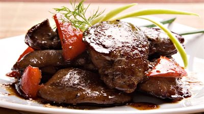 طريقة تحضير الكبدة المشوية اللذيذة 