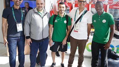 نائب رئيس الأولمبية السعودية يتفقد أوضاع اللاعبين بريو