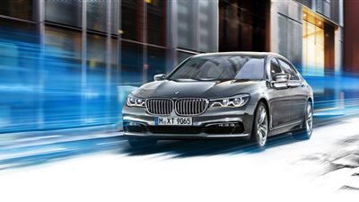 BMW تقدم نسخة هجين من سيارة 740e الفئة السابعة