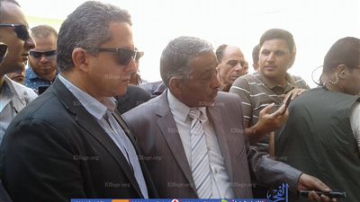 وزير الآثار يتفقد منطقة تل الربع بالدقهلية 