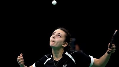 ريو 2016.. دينا مشرف تخسر أمام بطلة تايلاند في منافسات تنس الطاولة