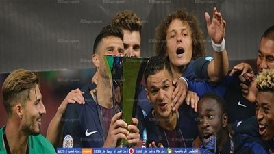 بالفيديو.. لحظة تتويج باريس سان جيرمان بطلًا لكأس السوبر الفرنسي