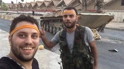  بالصور: احتفالات في حلب بعد كسر المعارضة الحصار الحكومي للمدينة