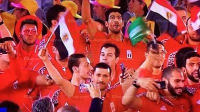 طلعت : رفعت لفظ الجلالة وليس علم السعودية