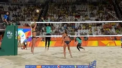 بالفيديو .. منتخب مصر يخسر من نظيره الألماني 2-0 في الكرة الطائرة الشاطئية 