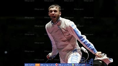 الإيطالي جاروتزو يتوج بذهبية المبارزة بالأولمبياد