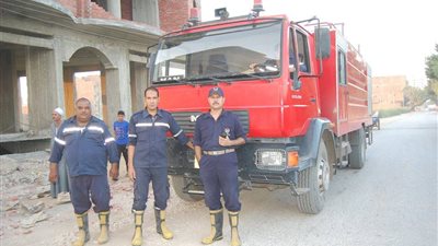 نفوق 8 مواشي في حريق بمنزل بسوهاج