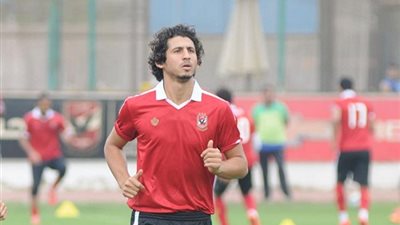 حجازى يعود لتدريبات الأهلي بعد 3 أيام ..وباسم عقب نهائي الكأس 