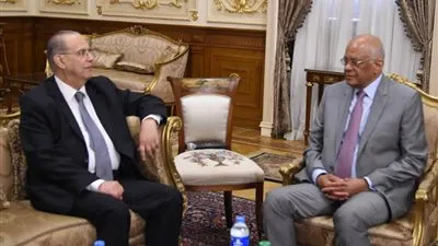 عبد العال يستقبل وزير خارجية قبرص