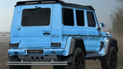 مانسوري تكسو مرسيدس G500 4x4² بثوب مهيب من الكربون