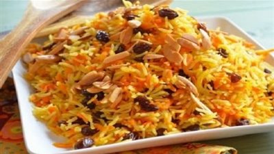 طريقة بسيطة لعمل الأرز بالجزر والبرتقال