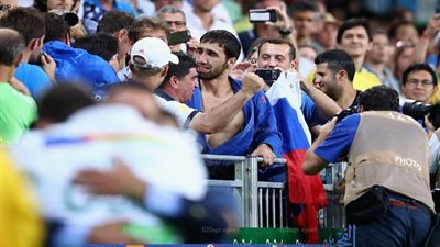 بالفيديو.. الروسي حسن يحصد ذهبية الجودو في وزن تحت 81 كلج