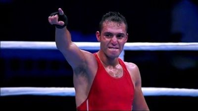 ريو 2016.. بالفيديو - حسام بكر يصعد لدور الـ 16 في منافسات الملاكمة