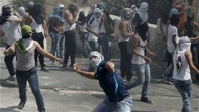 إصابة 4 فلسطينيين خلال مواجهات مع القوات الاسرائيلية في مخيم 